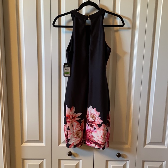 Flower print cocktail dress - Picture 2 of 2